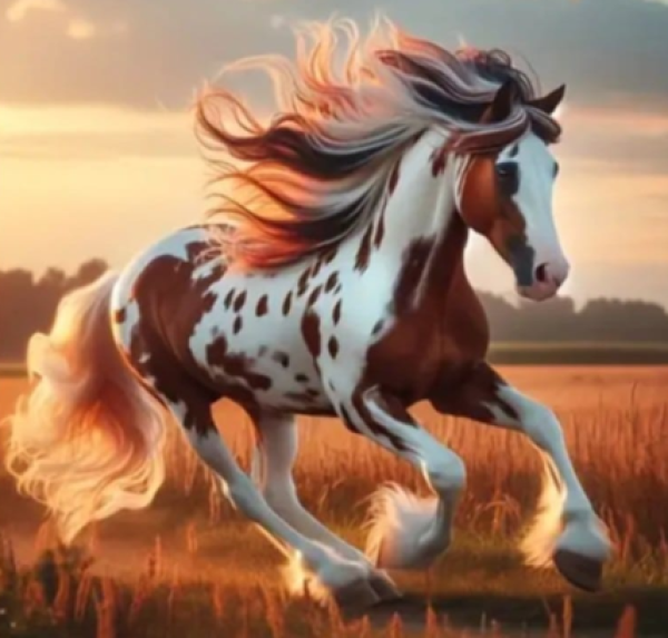 Diamond Painting Pferd